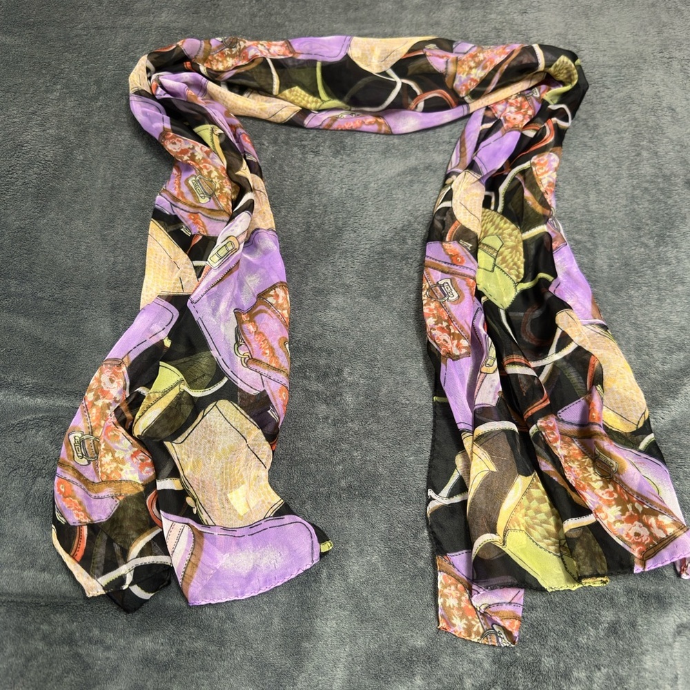 Colorful Patterned Scarf
